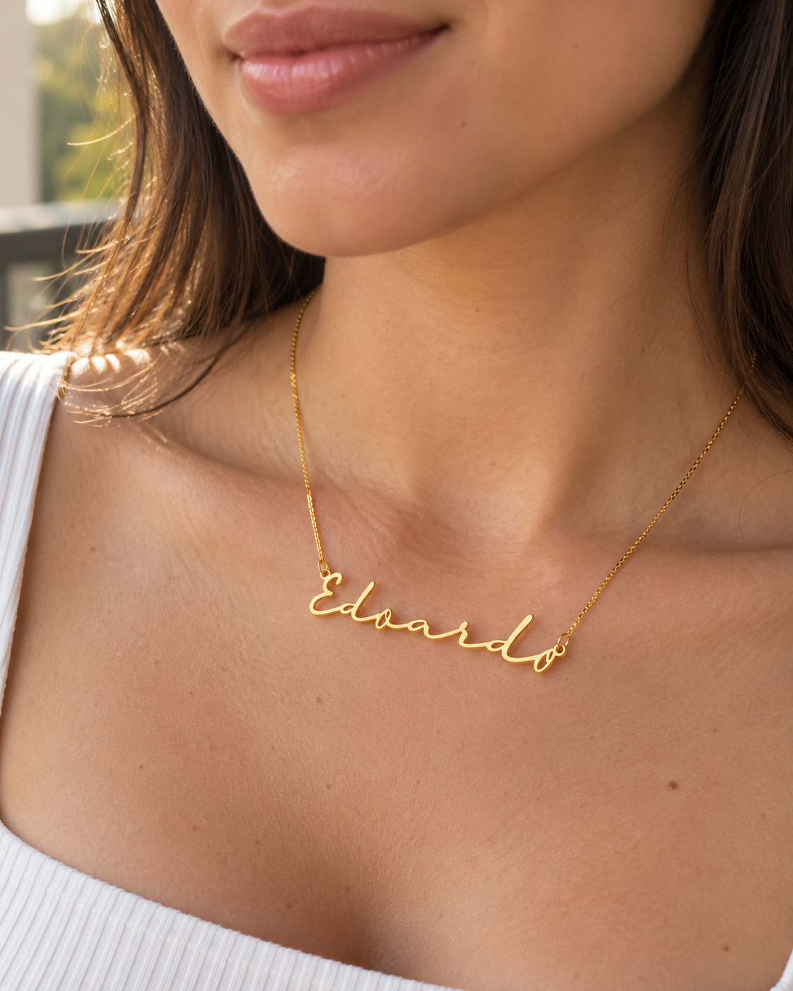 Collana Nome Corsivo