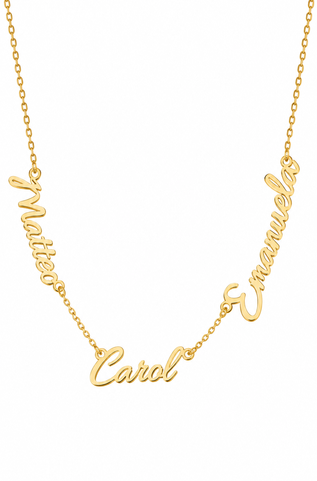Collana con Nomi Personalizzati Argento 925