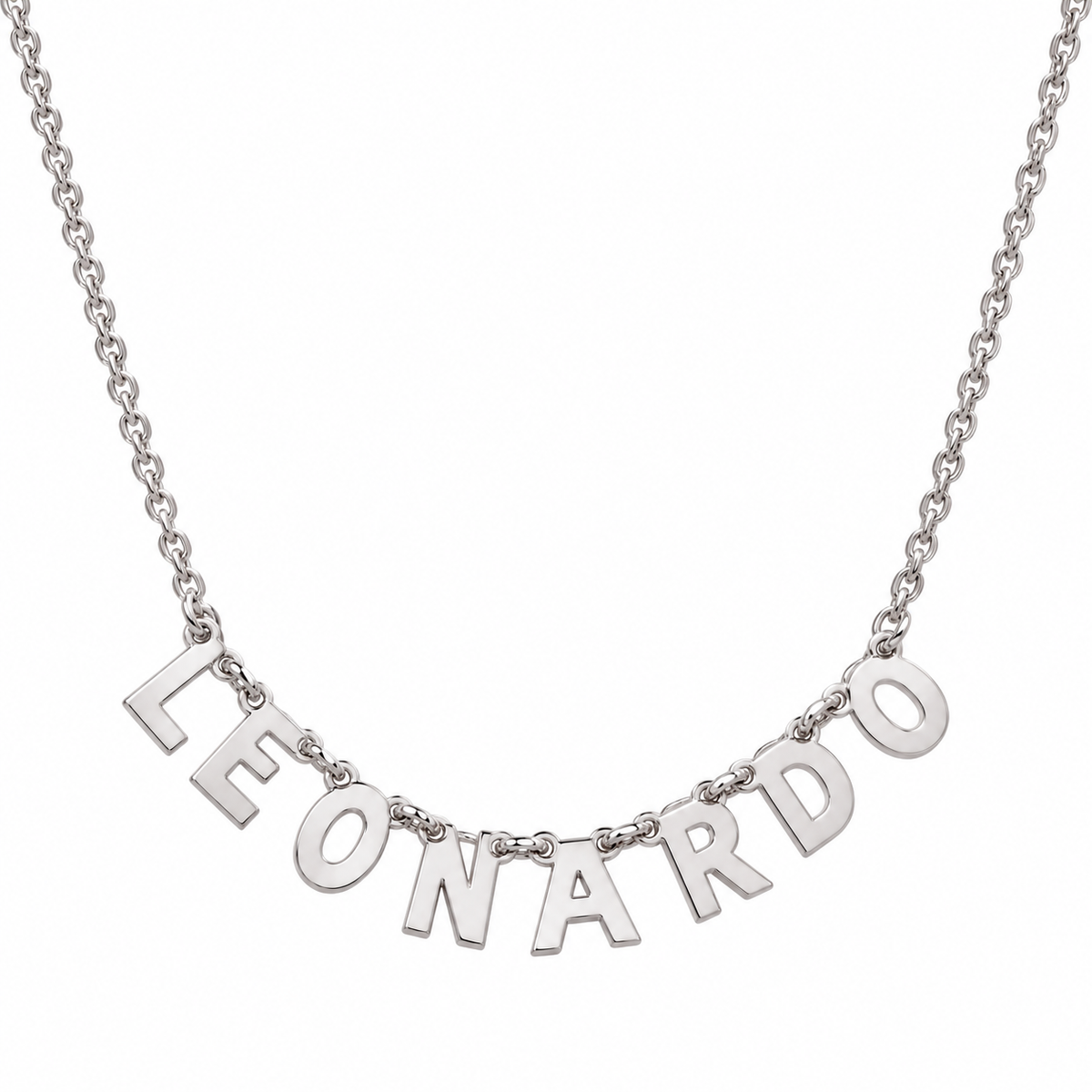 Collana Mini Lettere Nomi Personalizzati