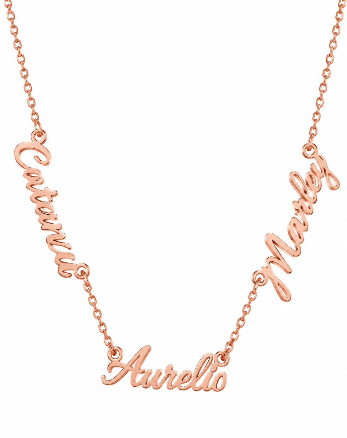 Collana con Nomi Personalizzati Argento 925