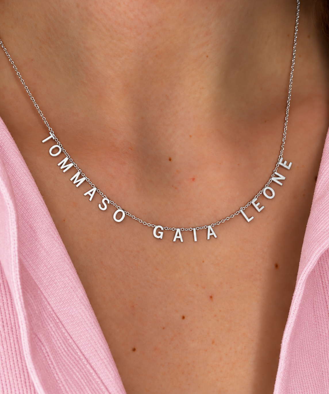 Collana Mini Lettere Nomi Personalizzati