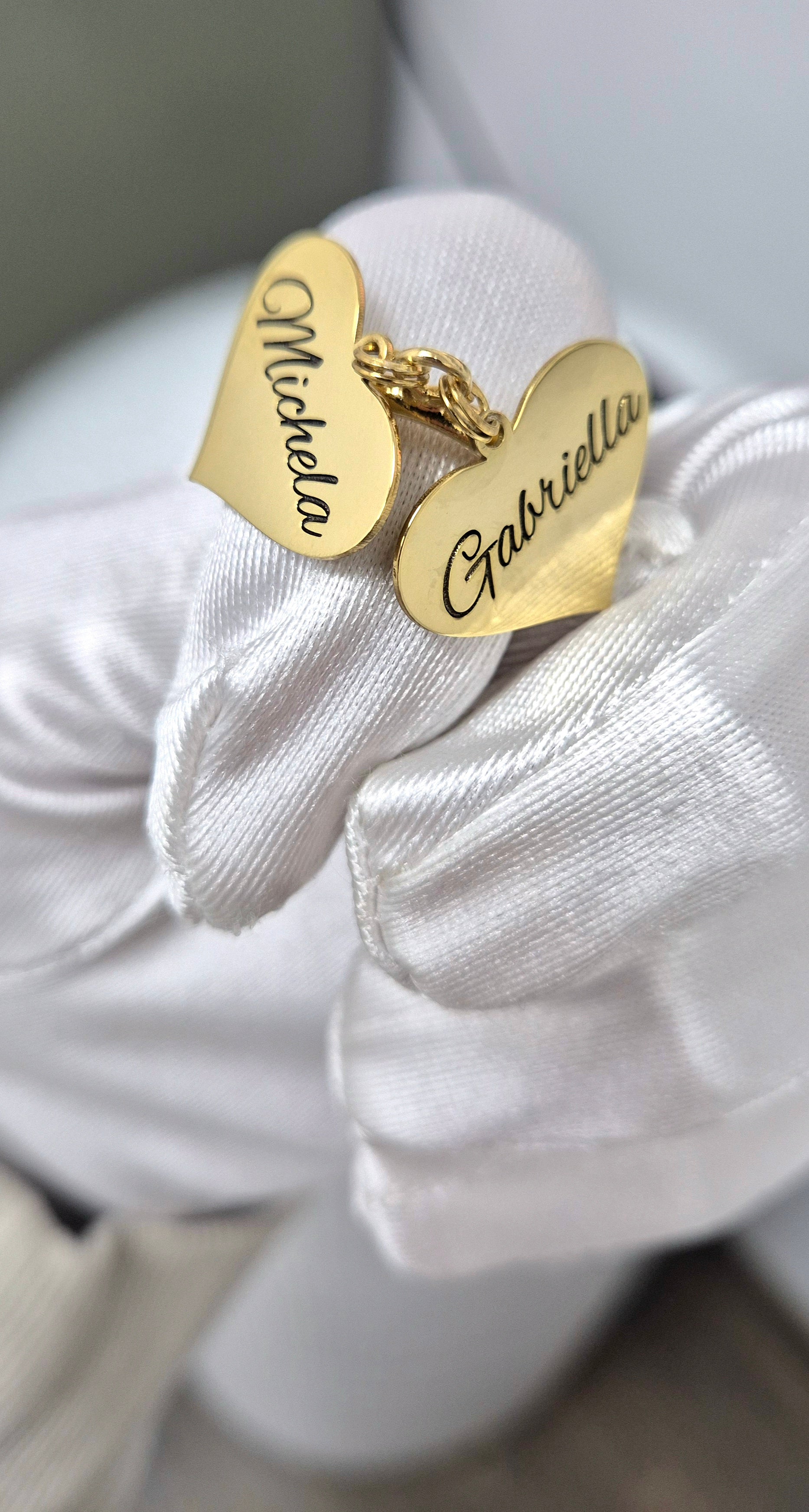 Anello Cuori Pendenti