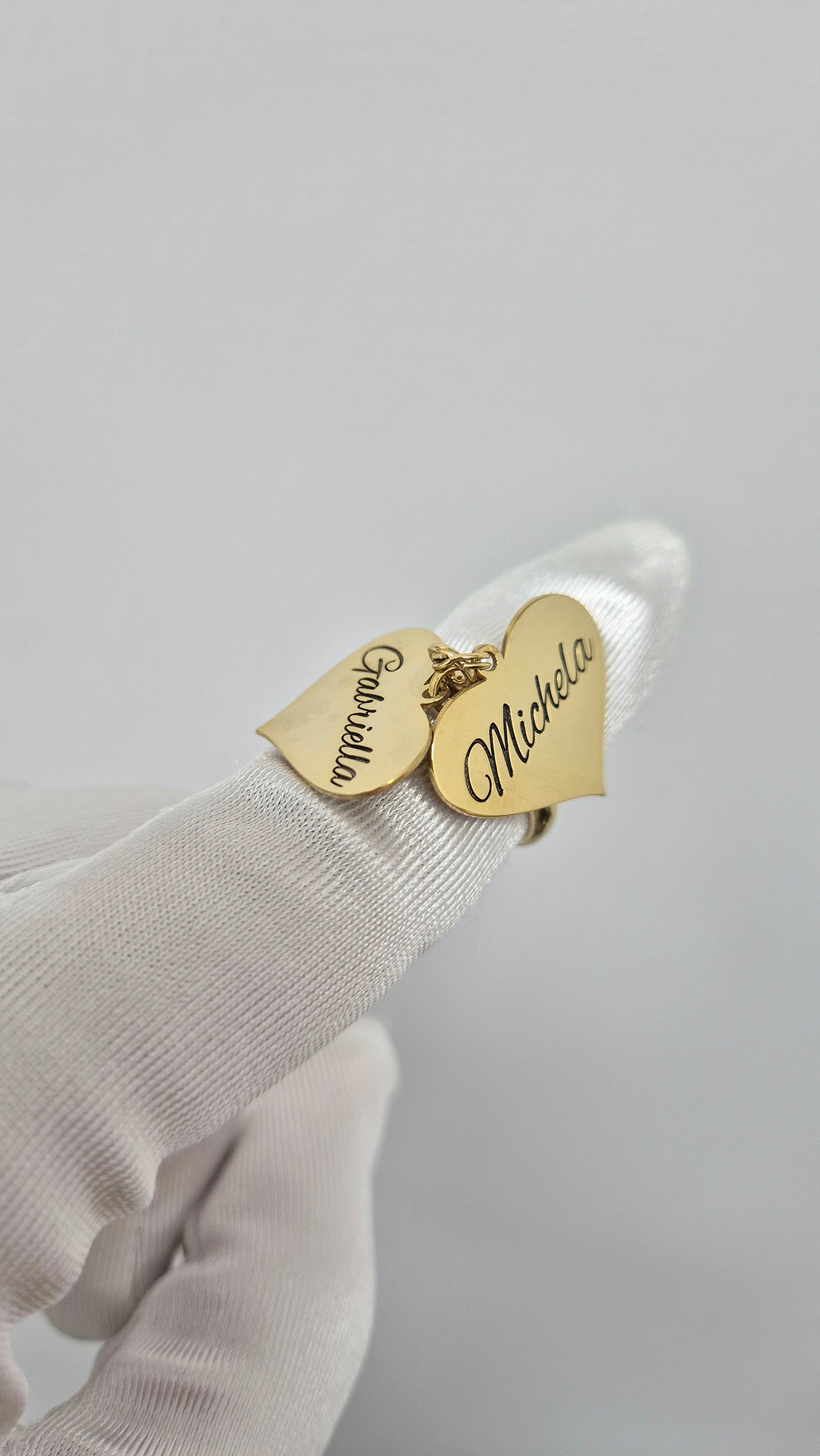 Anello Cuori Pendenti