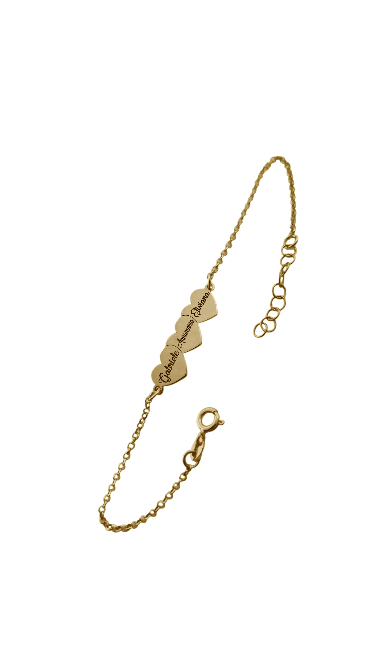 Bracciale Cuori Incisi