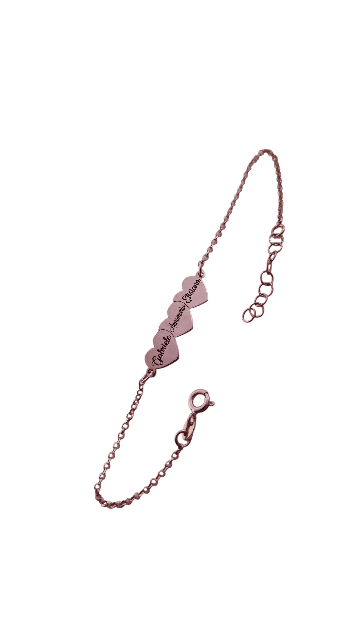 Bracciale Cuori Incisi