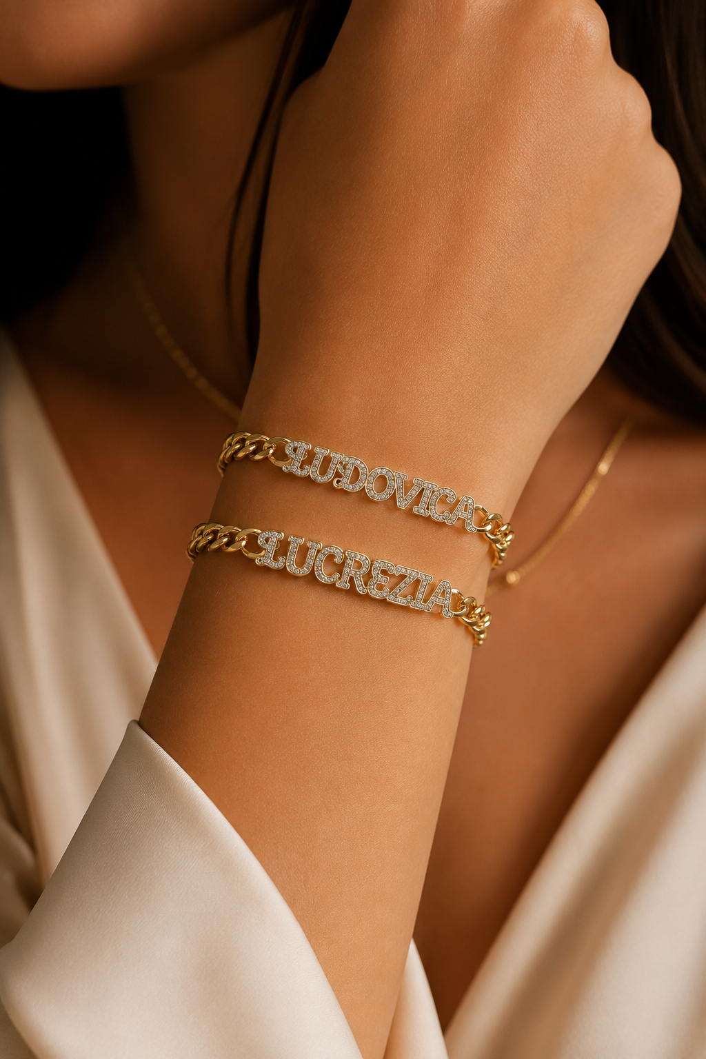 Bracciale Nome Pietre
