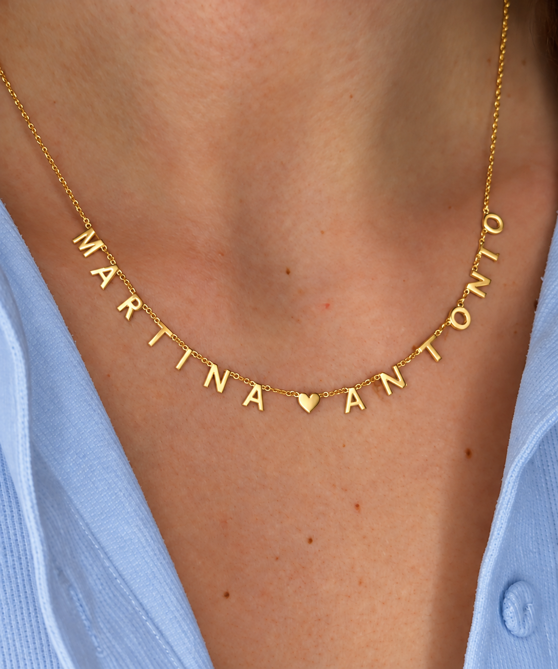 Collana Mini Lettere Nomi Personalizzati