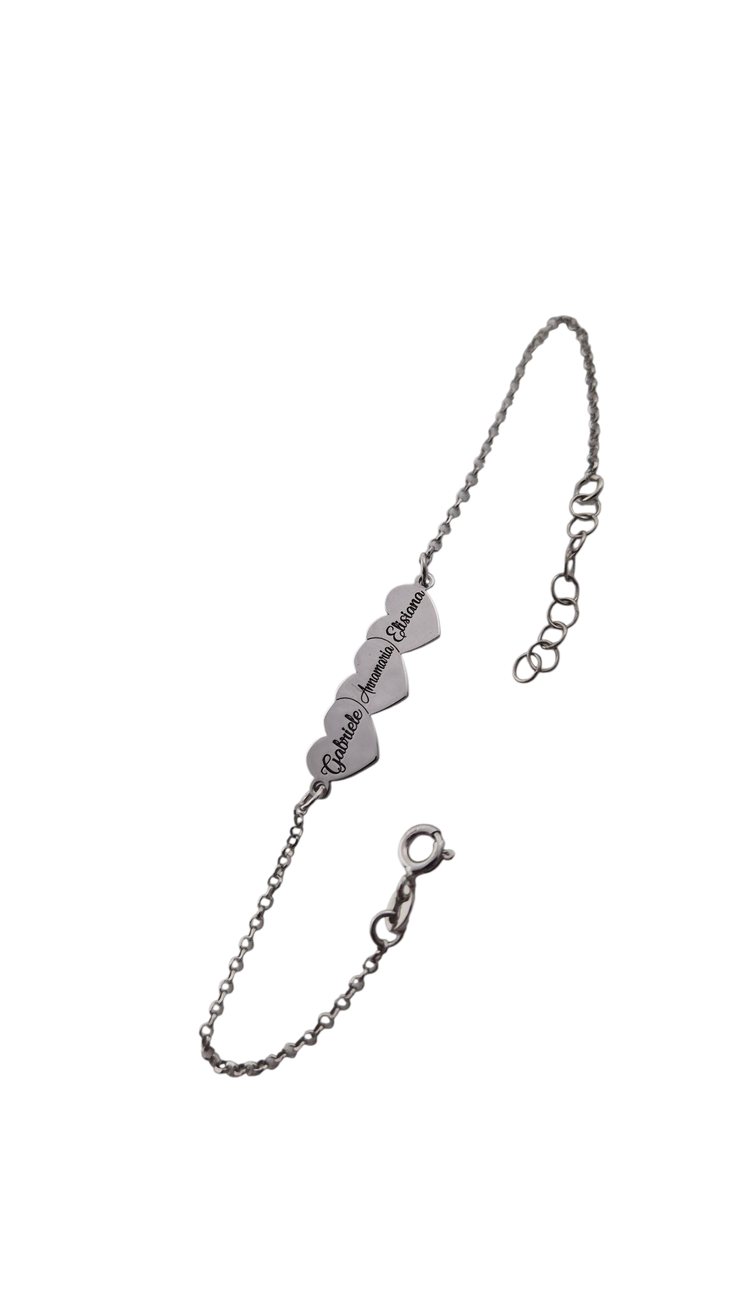 Bracciale Cuori Incisi