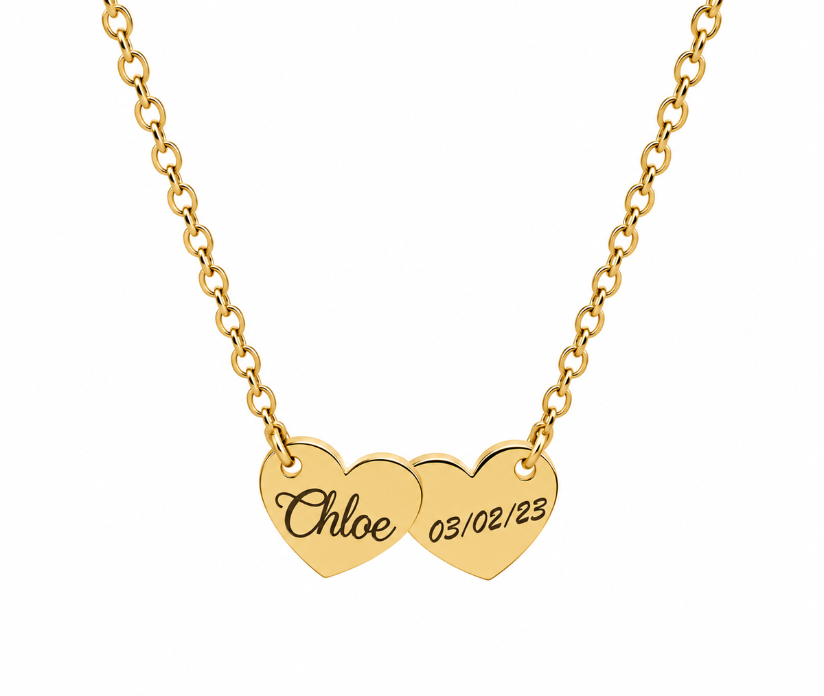 Collana Cuori Personalizzati con Nomi