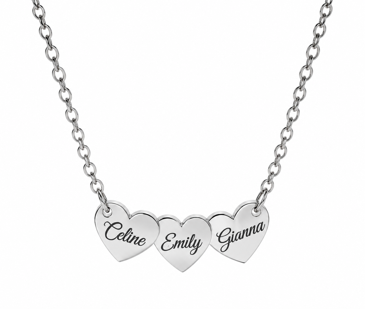 Collana Cuori Personalizzati con Nomi