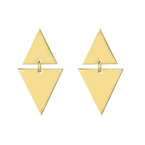 Orecchini Geometrici Triangle